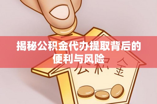 淇滨揭秘公积金代办提取背后的便利与风险