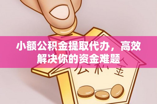 淇滨小额公积金提取代办，高效解决你的资金难题