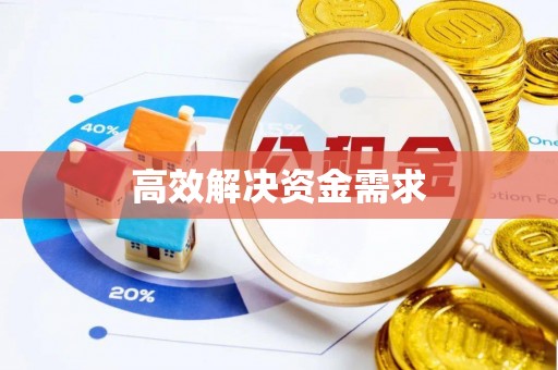 淇滨高效解决资金需求