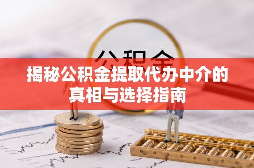 淇滨揭秘公积金提取代办中介的真相与选择指南