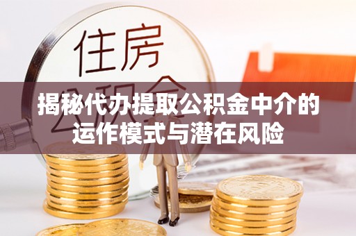淇滨揭秘代办提取公积金中介的运作模式与潜在风险