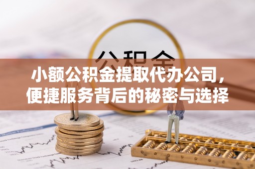 淇滨小额公积金提取代办公司，便捷服务背后的秘密与选择指南